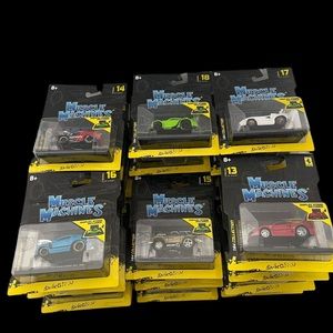 Muscle Machines Camaro, Porsche Lamborghini, Ferrari Chevy Nomad